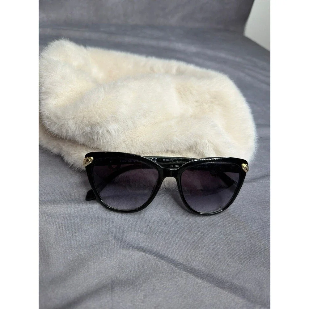 Foster Grant  Sunglasses with Gold  Snake Accents